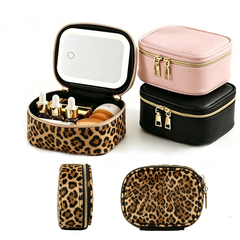 Beauty Preservation Makeup Bag - Tas Penyimpanan Makeup LED Portabel Dengan