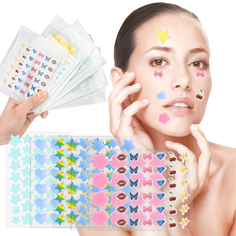 Beauty Of Makeup - Stiker Perawatan Kulit Tambalan Jerawat Kartun
