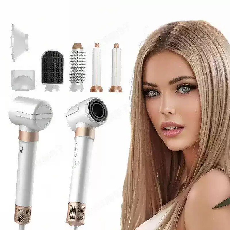 Hair Curling Wand - Pengering Rambut Multifungsi 7-in-1 Berkecepatan Tinggi