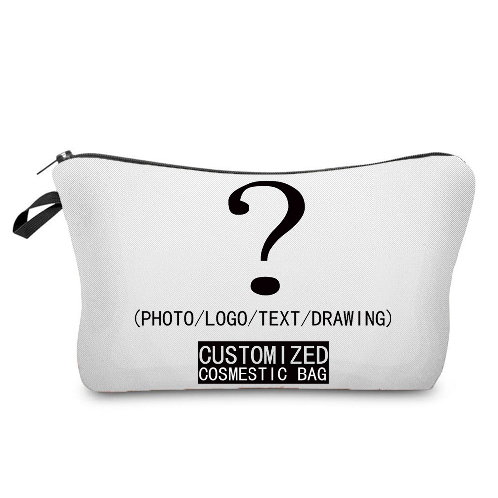 Beauty Preservation Makeup Bag - Tas Makeup Logo DIY Kustom Pribadi