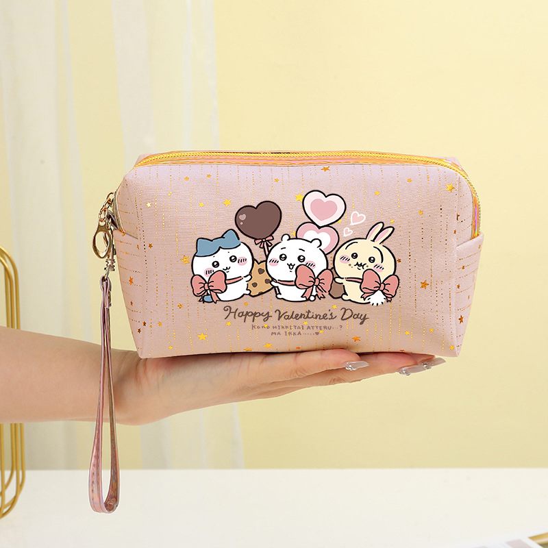 Beauty Preservation Makeup Bag - Chiikawas Hachiware Usagi Tas Makeup Kawaii