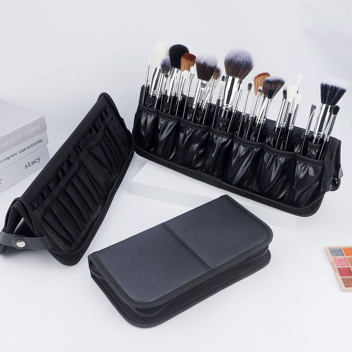 Beauty Preservation Makeup Bag - Tas Organizer riasan 29 lubang, kapasitas