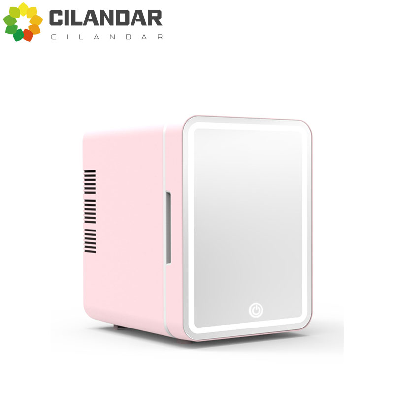 Beauty Makeup Fridge - Kulkas Mini Serbaguna dengan Cermin Rias