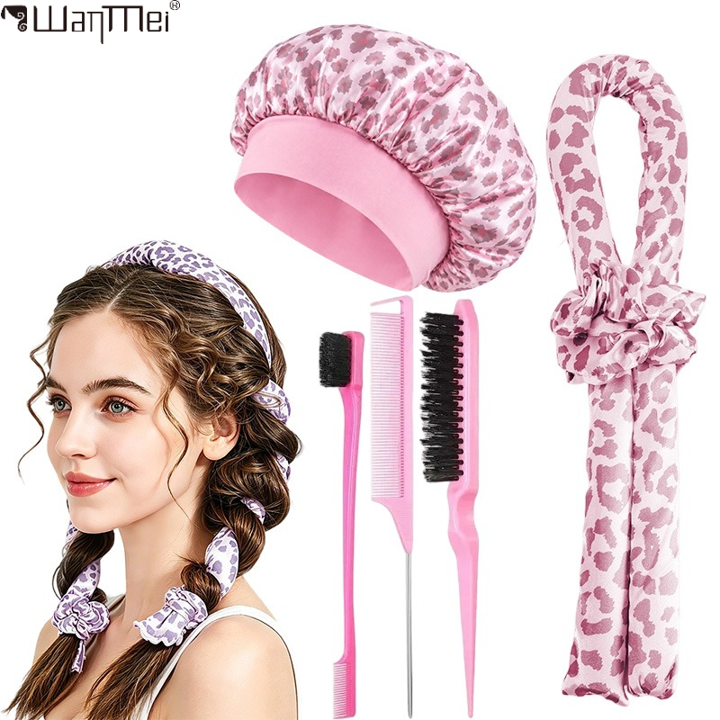 Hair Curling Wand - Set Alat Pengeriting Rambut Tanpa Panas