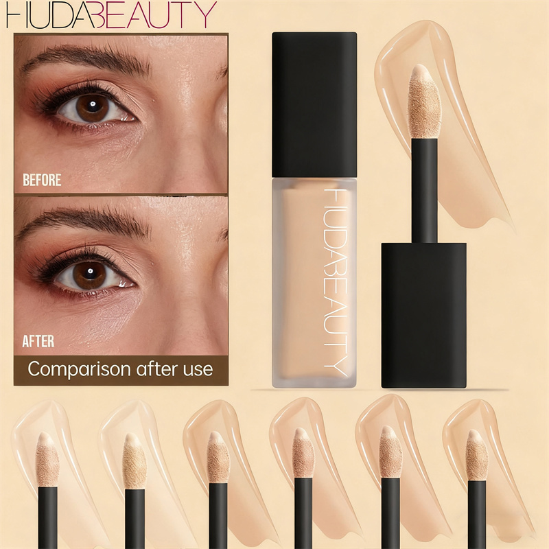 Beauty Huda Makeup - Krim Dasar Rias Wajah Alami, Concealer