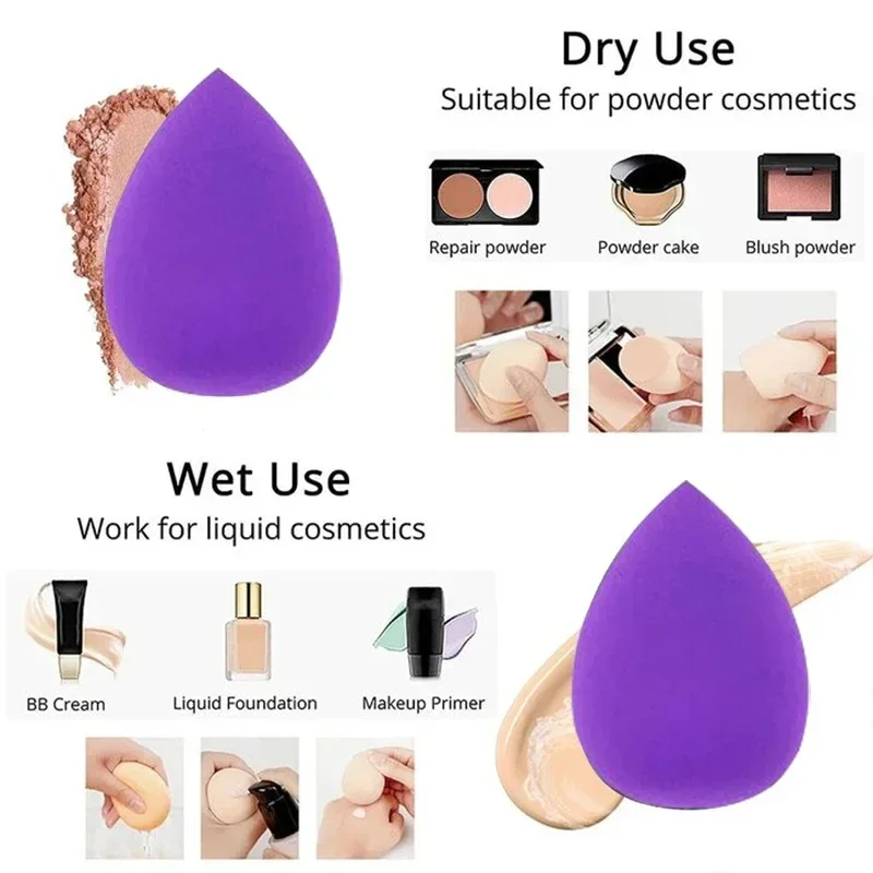 Beauty Makeup Egg - 12 Buah Spons Rias Berbentuk Segitiga