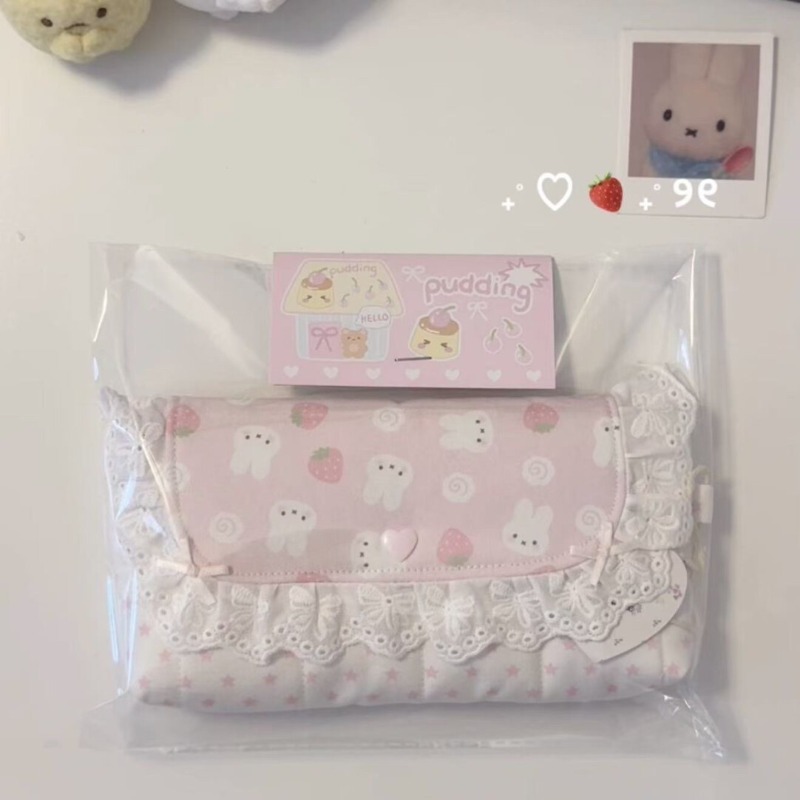 Tas Pena Miffy Rabbit Strawber - Beauty Makeup Edit ulasan dan harga
