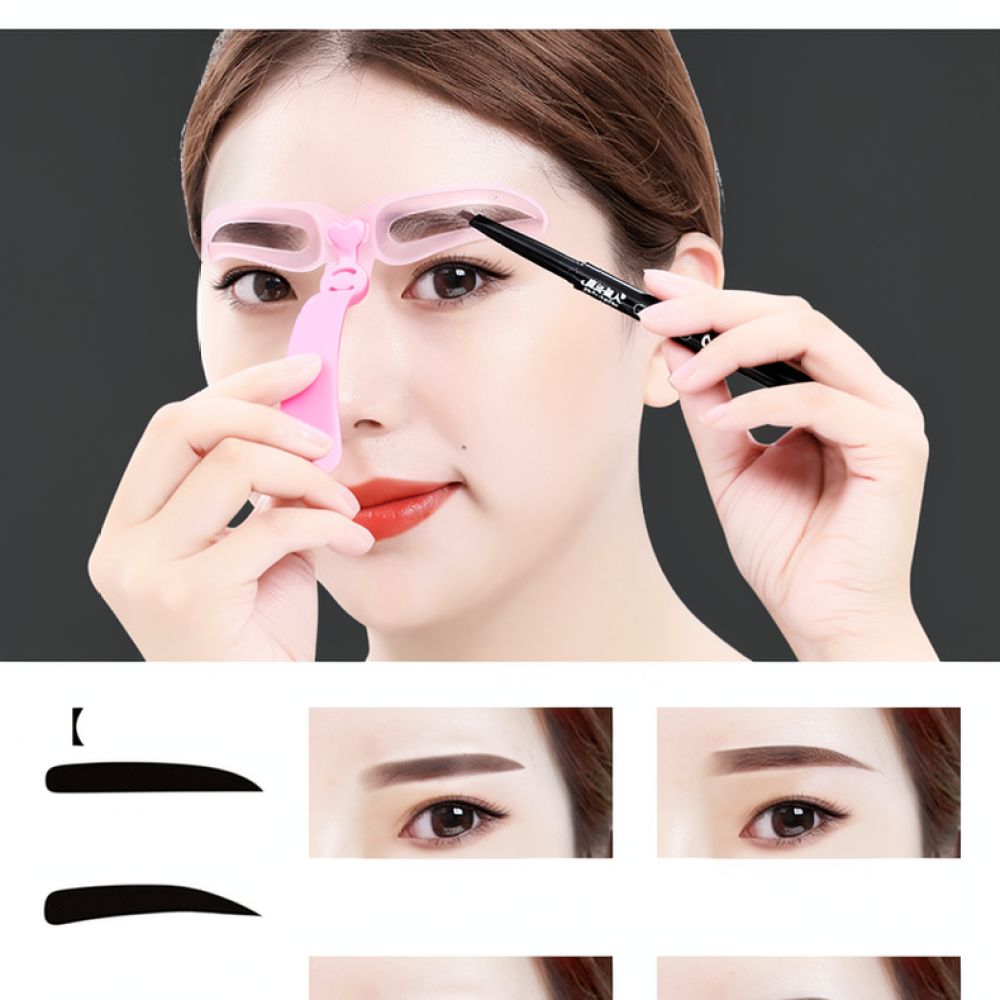 Set Stensil Alis Profesional u - Beauty Makeup Drawing ulasan dan harga