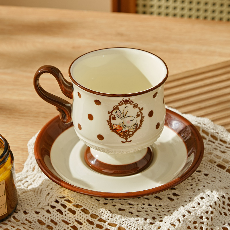 Cangkir Kopi Keramik Motif Kel - Beauty Makeup Edit ulasan dan harga