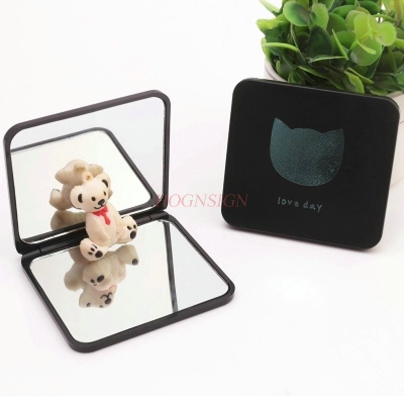 Cermin Kecil Portabel Dua Sisi - Beauty Makeup Sale ulasan dan harga