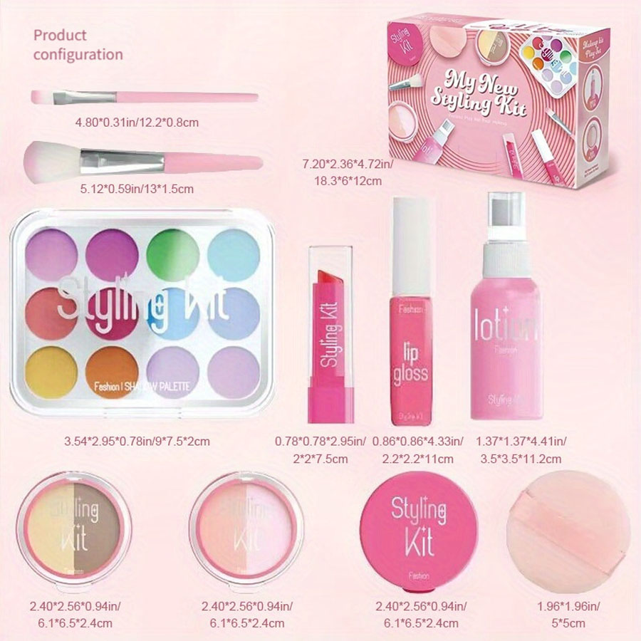 Set mainan riasan anak, Set ma - Beauty Y Makeup ulasan dan harga