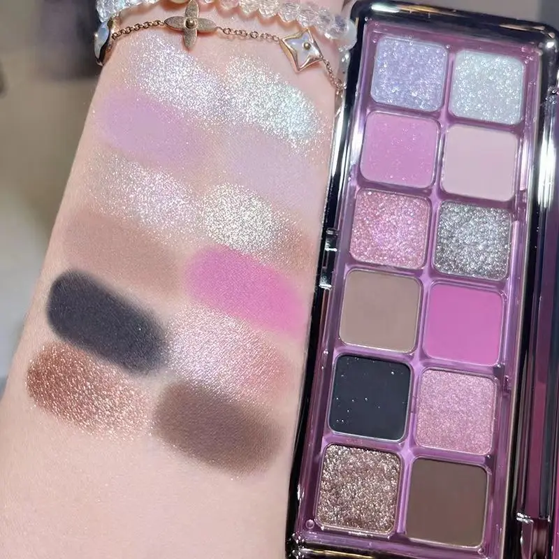 12 warna Eye Shadow piring Mat - Beauty Huda Makeup ulasan dan harga