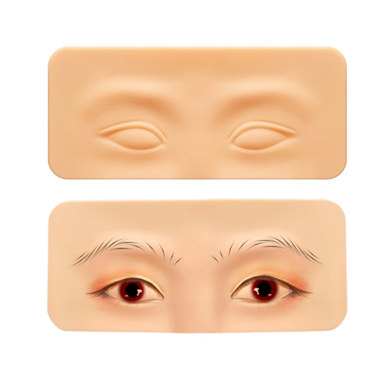 Alas Latihan Tato Alis Silikon - Beauty Makeup Academy ulasan dan harga