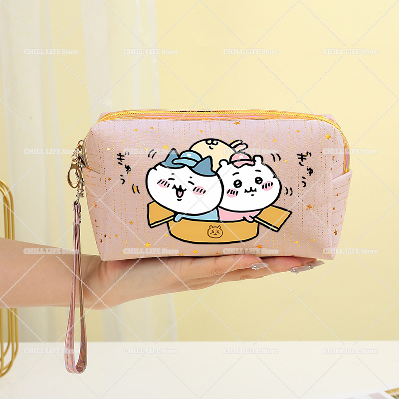 Chiikawas Hachiware Usagi Tas  - Beauty Preservation Makeup Bag ulasan dan harga
