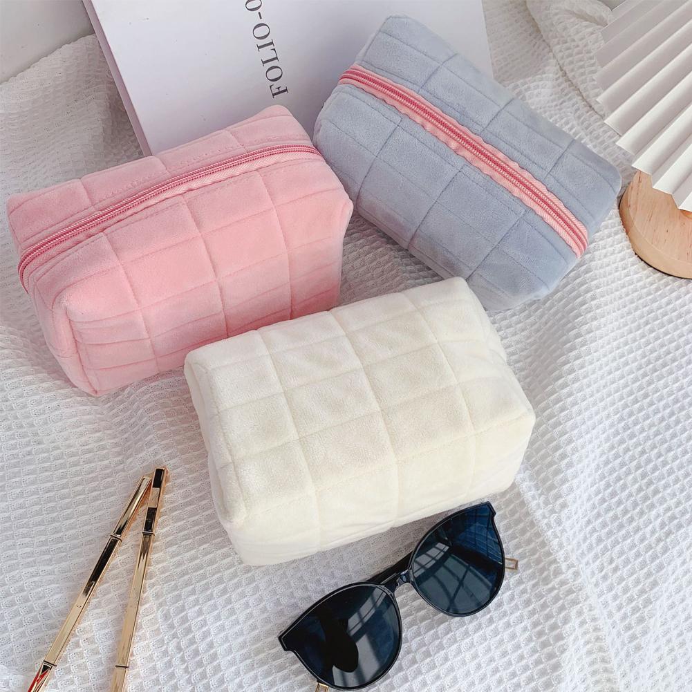 Tas Makeup Bulu Halus Lucu Unt - Beauty Preservation Makeup Bag ulasan dan harga