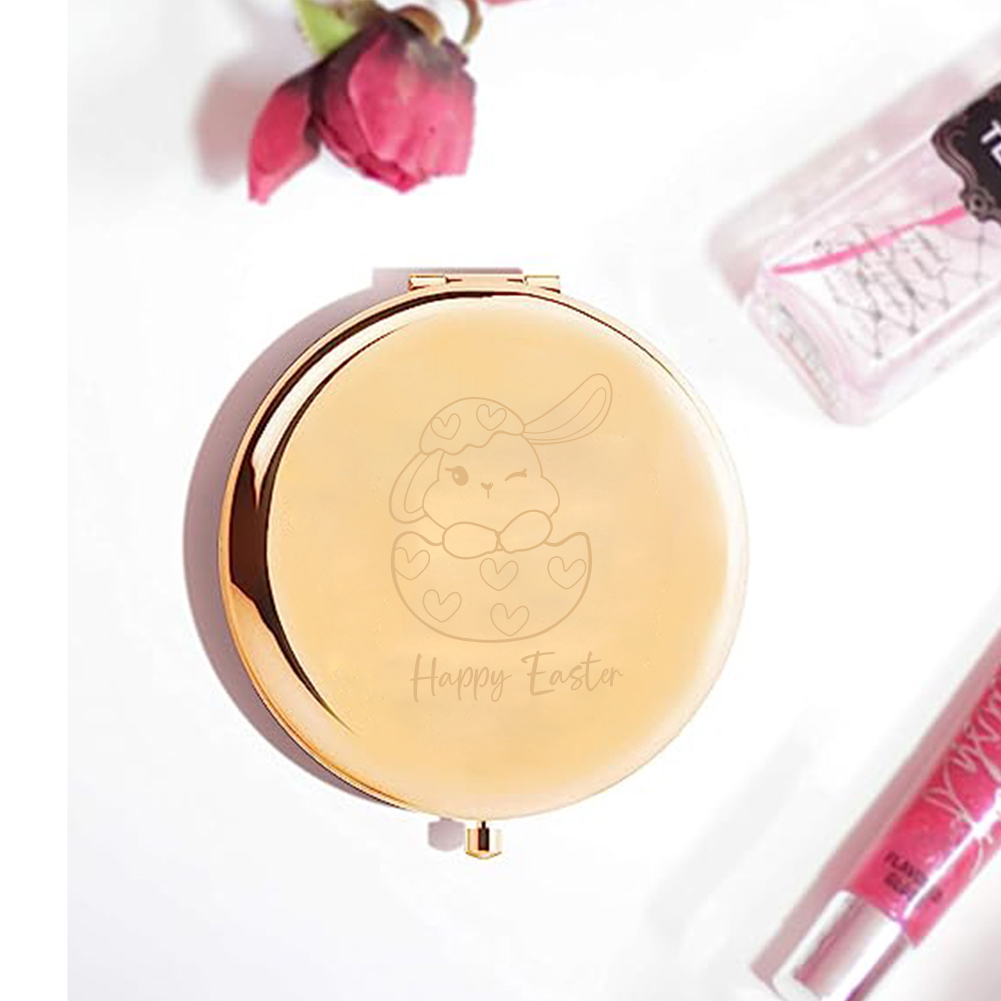 1 Buah Cermin Saku Kartun Keli - Beauty Of Makeup ulasan dan harga