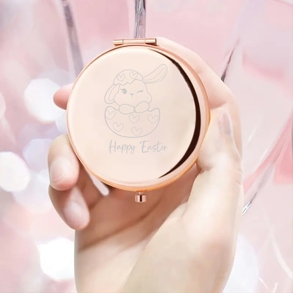 1 Buah Cermin Saku Kartun Keli - Beauty Of Makeup ulasan dan harga