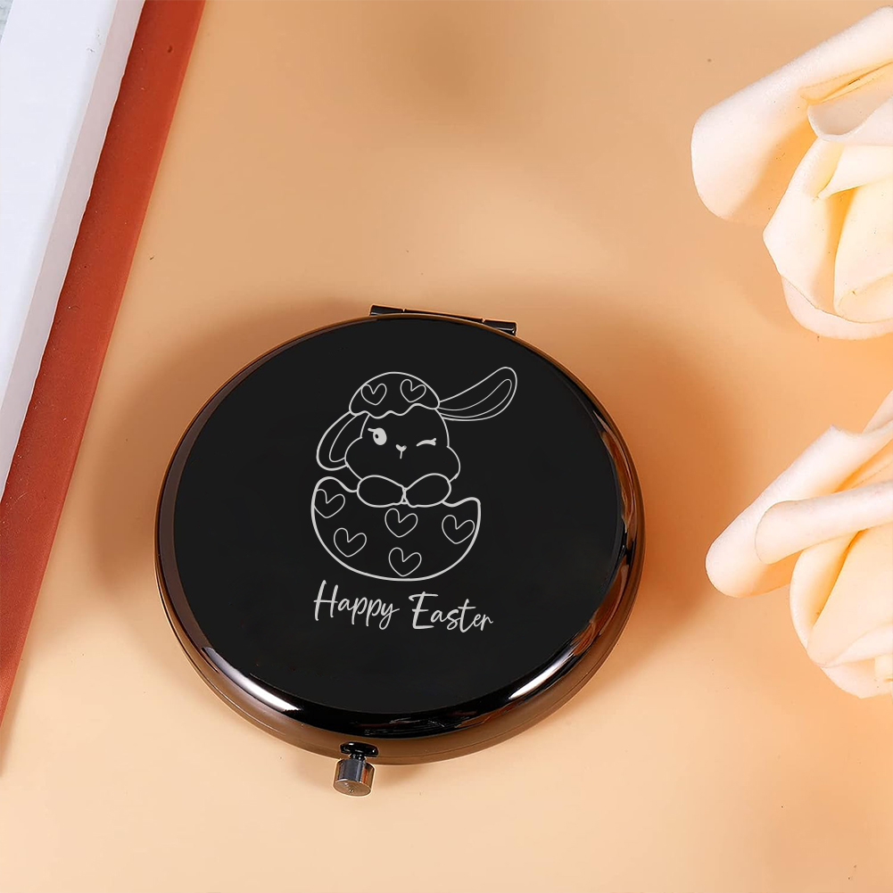 1 Buah Cermin Saku Kartun Keli - Beauty Of Makeup ulasan dan harga