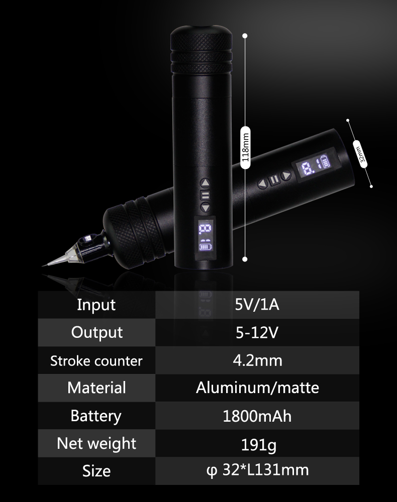 Mesin Tato Rotary Nirkabel Pen - Beauty Makeup Sale ulasan dan harga
