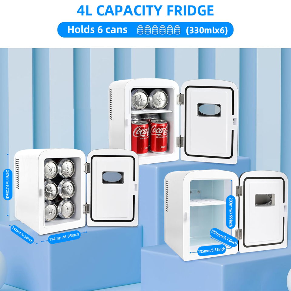 Kulkas Mini Portabel 4L untuk  - Beauty Makeup Fridge ulasan dan harga