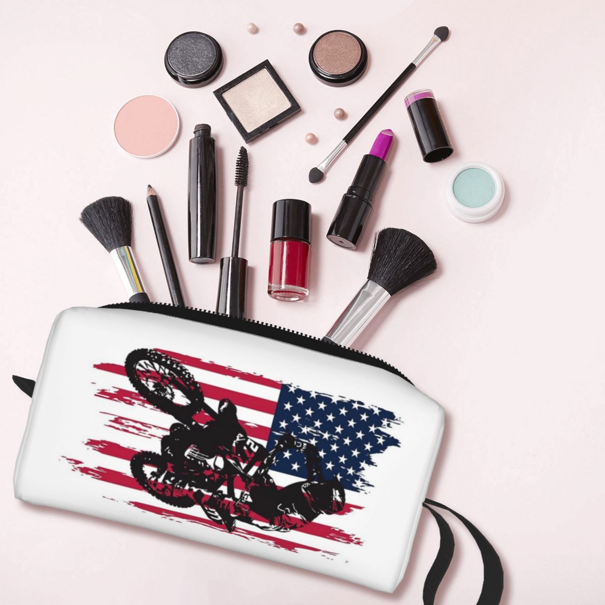 Tas Kosmetik Bendera Amerika S - Beauty Makeup Usa ulasan dan harga