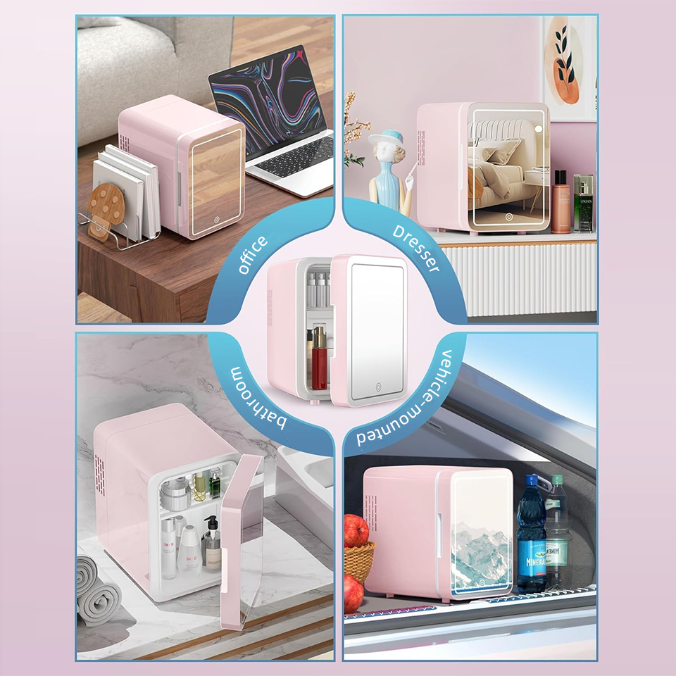 Kulkas Mini Yanace 6L/9L denga - Beauty Makeup Fridge ulasan dan harga