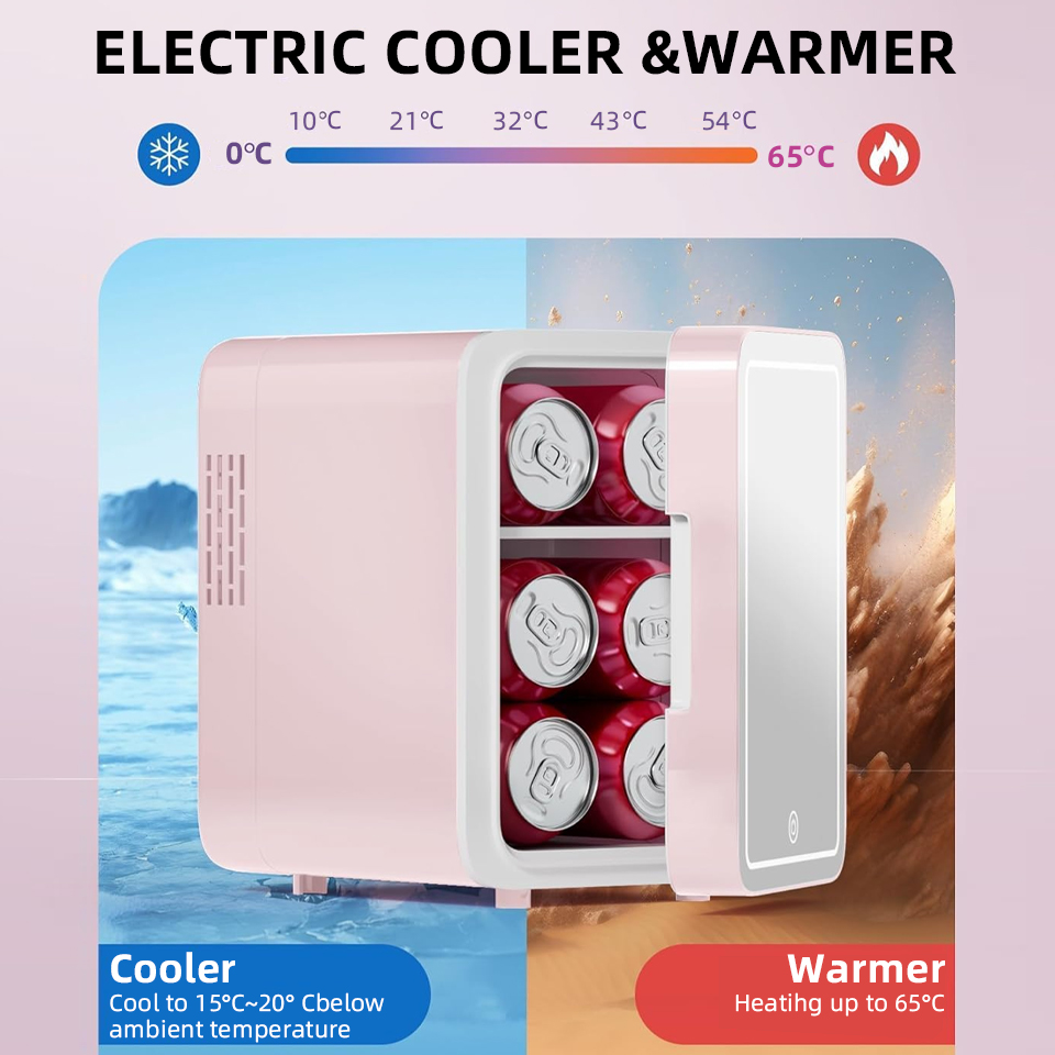 Kulkas Mini Yanace 6L/9L denga - Beauty Makeup Fridge ulasan dan harga