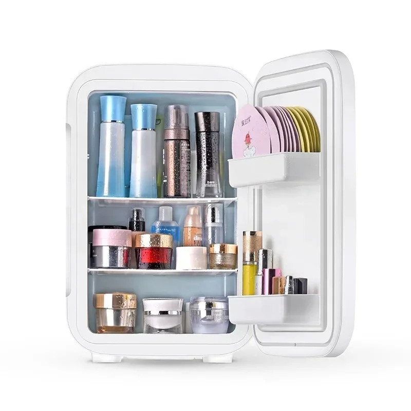 Kulkas rumah dengan pintu kaca - Beauty Makeup Fridge ulasan dan harga