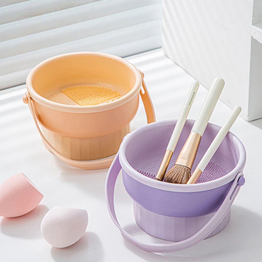 Mangkuk Pembersih Kuas Rias, A - Beauty Makeup Egg ulasan dan harga