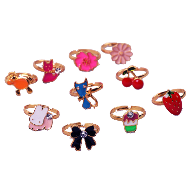 10/20 buah cincin lucu anak-an - Beauty Y Makeup ulasan dan harga