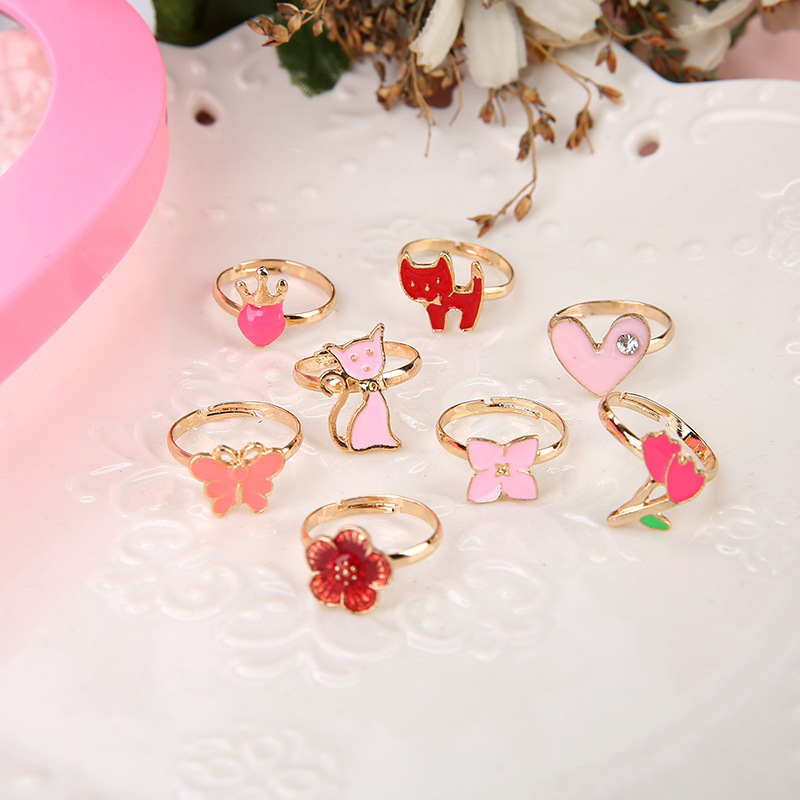 10/20 buah cincin lucu anak-an - Beauty Y Makeup ulasan dan harga