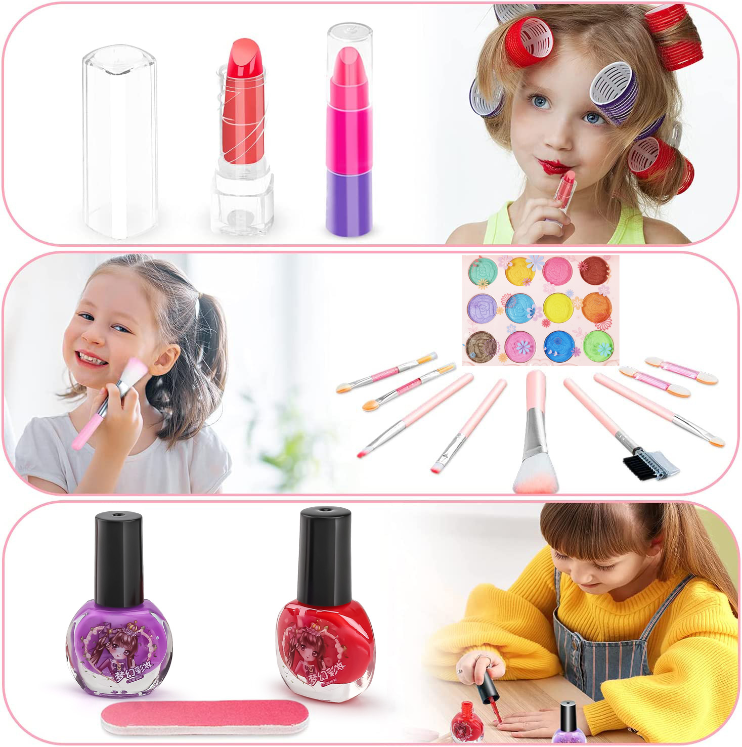Kit mainan Makeup anak perempu - Beauty Makeup Usa ulasan dan harga