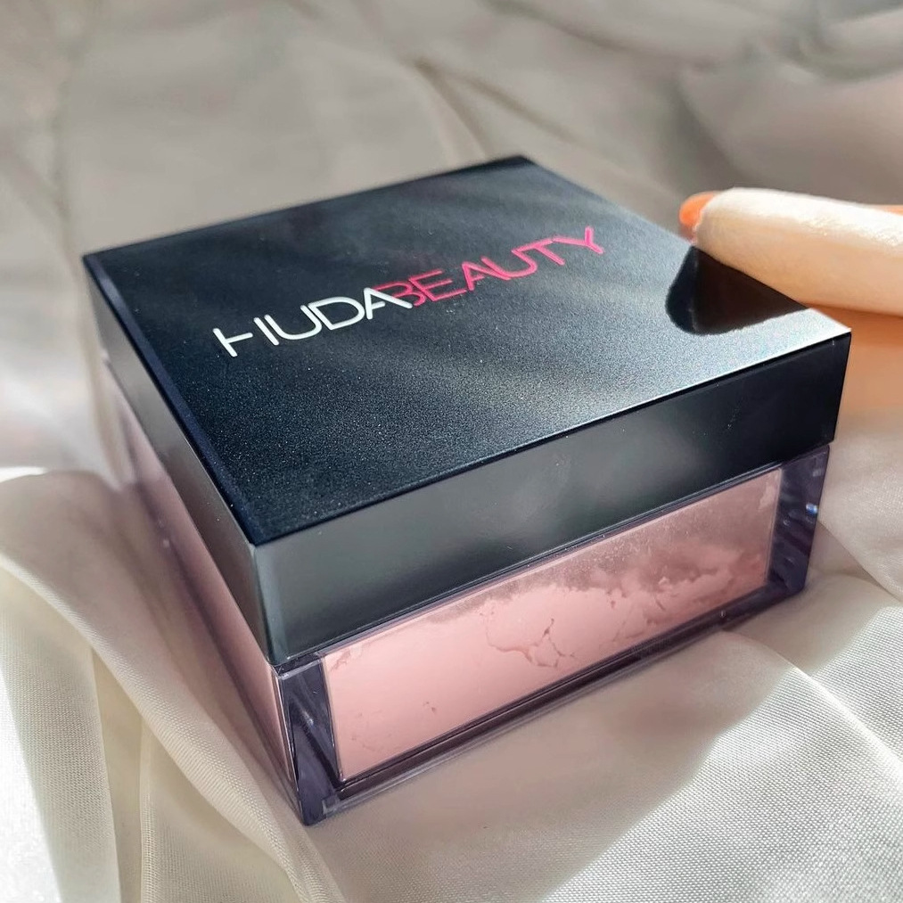 Huda Easy Bake Loose Setting P - Beauty Huda Makeup ulasan dan harga
