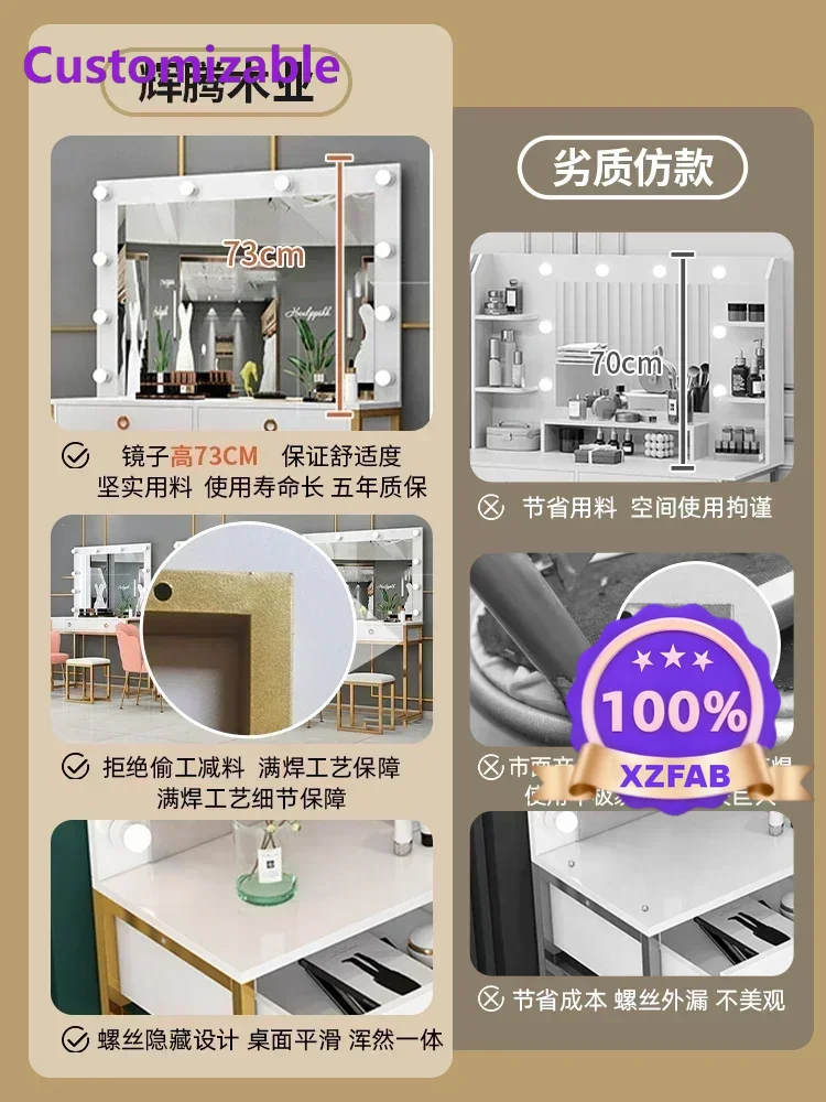 Meja Rias Terintegrasi Lampu d - Beauty Makeup Sale ulasan dan harga