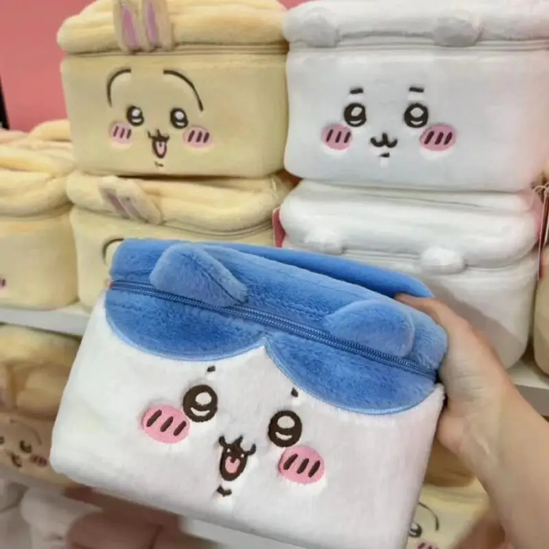 Tas Makeup Chiikawa Plush Kapa - Beauty Preservation Makeup Bag ulasan dan harga