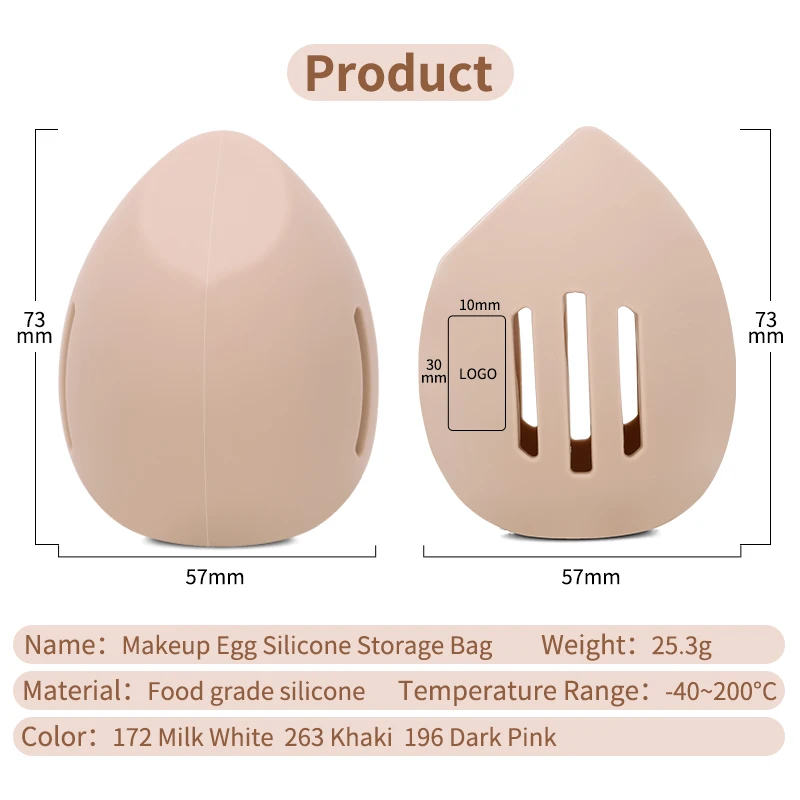 Tempat spons rias wajah, 1 Bua - Beauty Makeup Egg ulasan dan harga