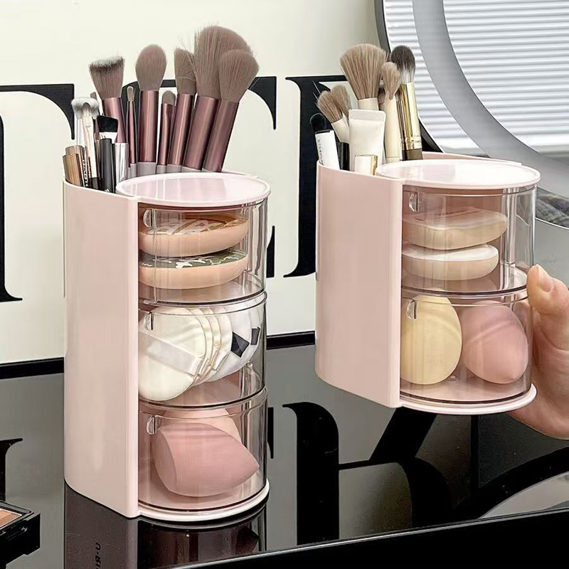 1 Buah Organizer Kosmetik Kama - Beauty Makeup Egg ulasan dan harga