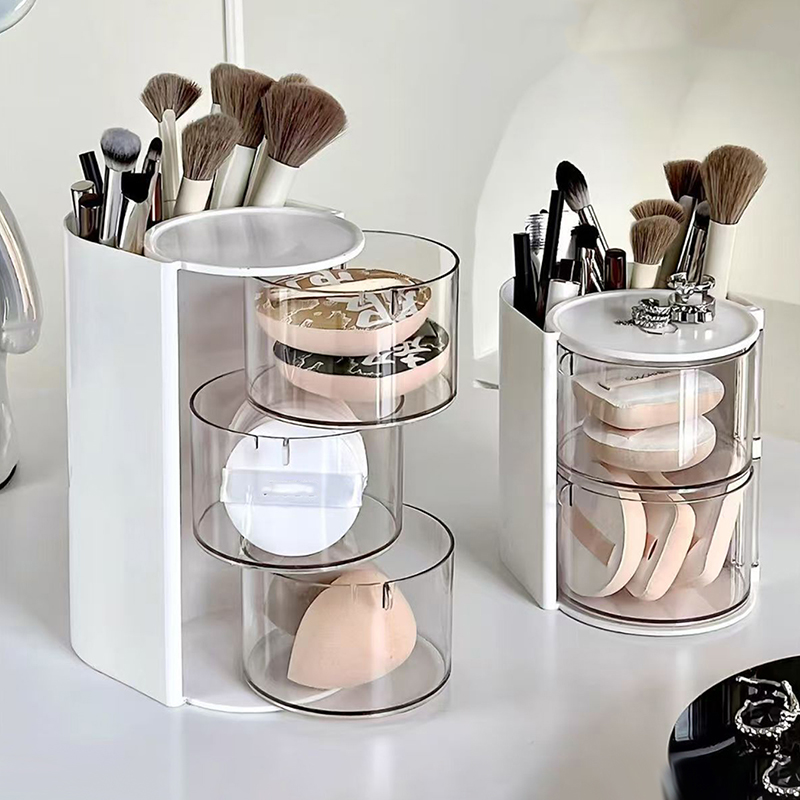 1 Buah Organizer Kosmetik Kama - Beauty Makeup Egg ulasan dan harga